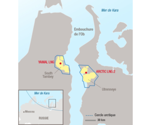 Participation de Total dans le projet Arctic LNG 2 en Sibérie