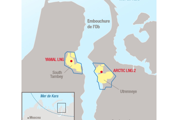 Participation de Total dans le projet Arctic LNG 2 en Sibérie