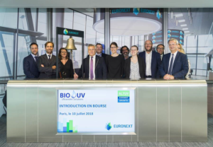 Introduction en Bourse de Bio-UV