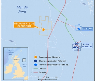 Total découvre des ressources en mer du Nord