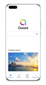 Le fabricant de mobile Huawei choisit le moteur Qwant