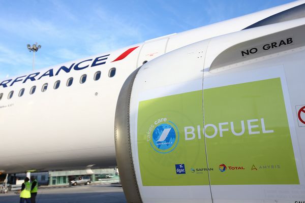 Total produit des biocarburants aériens en France