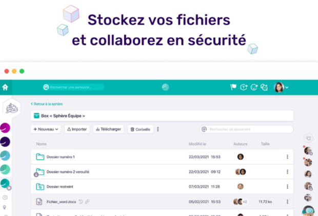 Une gestion de documents collaborative intégrée au réseau Whaller