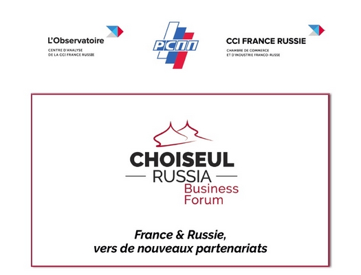 Forum d'affaires franco-russe Choiseul 2021