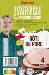 Auchan soutient les éleveurs et agriculteurs français
