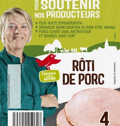 Auchan soutient les éleveurs et agriculteurs français