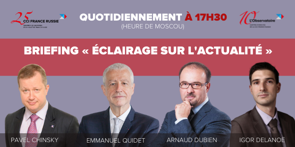 Crise ukrainienne : la CCI France-Russie informe quotidiennement